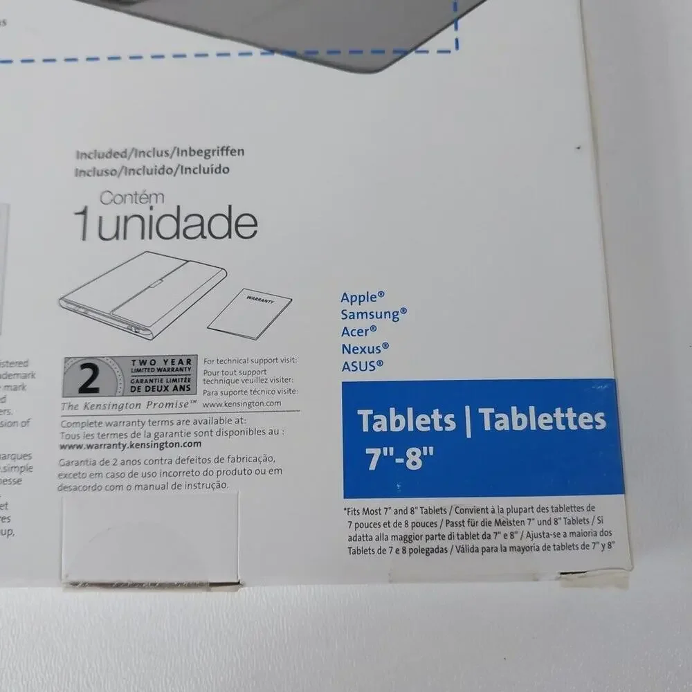 NEW KENSINGTON UNIVERSAL FOLIO MULTI POSITION STAND FOR 7